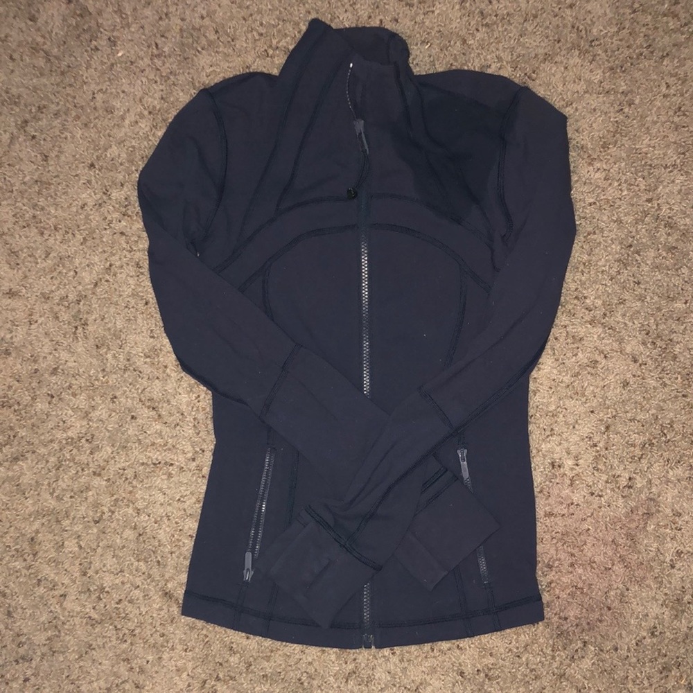 Lululemon jacket size 4 navy blue